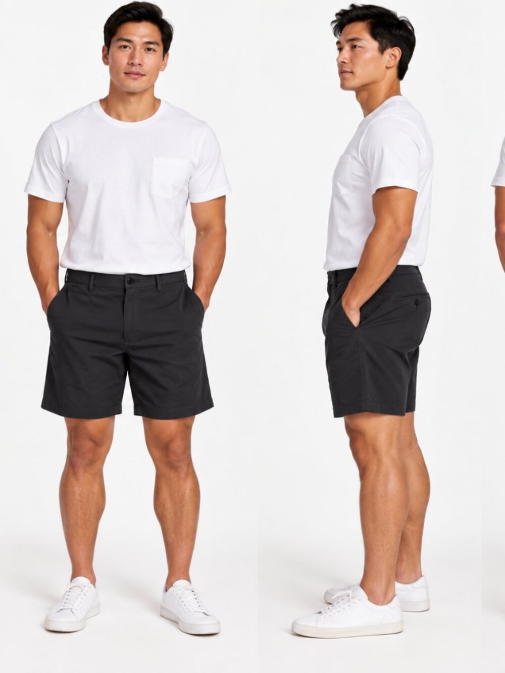 Daniel Cremieux Soho Tapered Fit Shorts Size 38 Dark Navy NWT